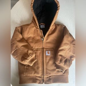 Almost new Carhartt boys jacket coat size xxs 4-5. In perfect condition